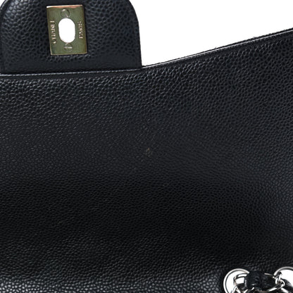 Chanel Caviar Quilted Jumbo Single Flap Black 5 of 8