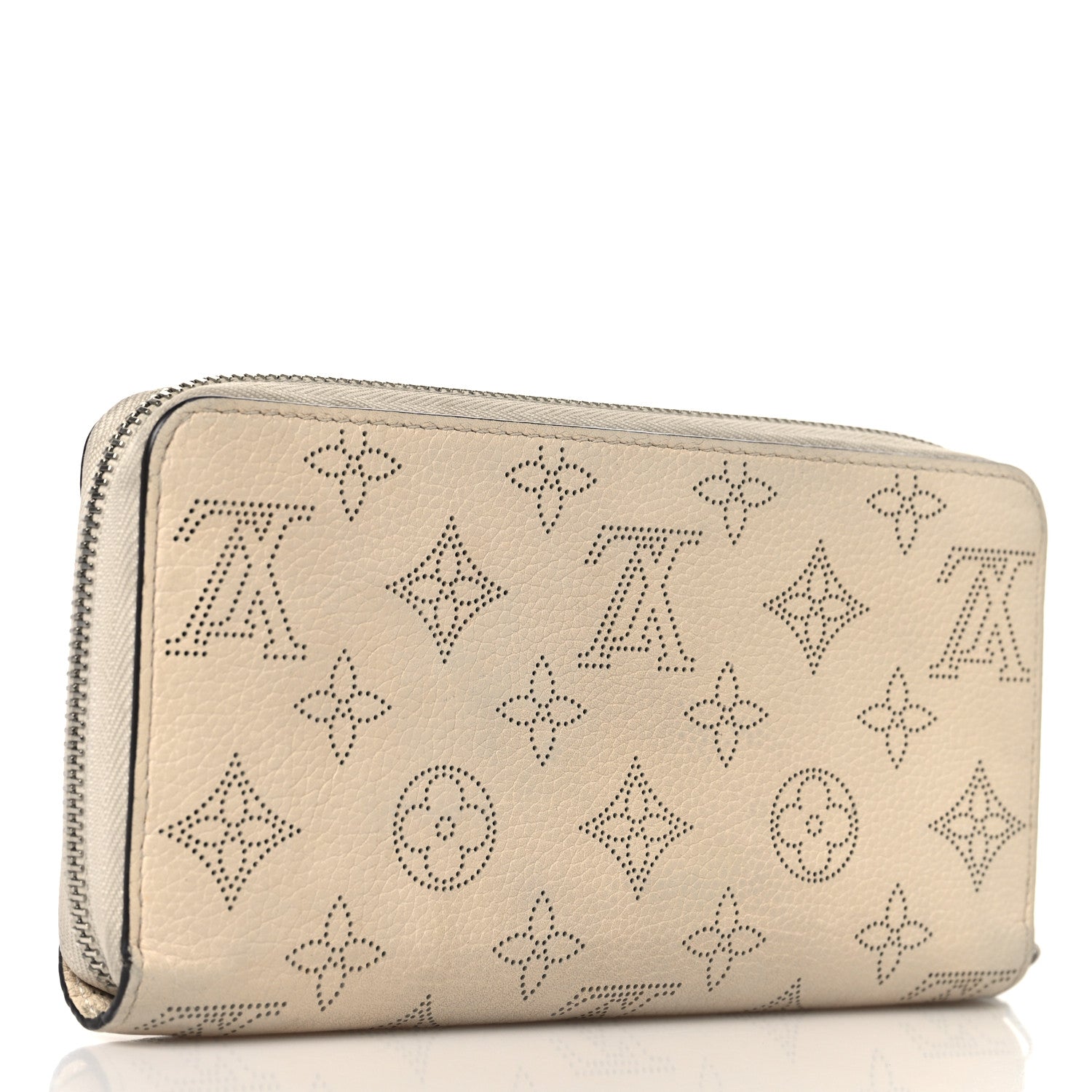 Louis Vuitton Mahina Zippy Wallet Ivory 3 of 8