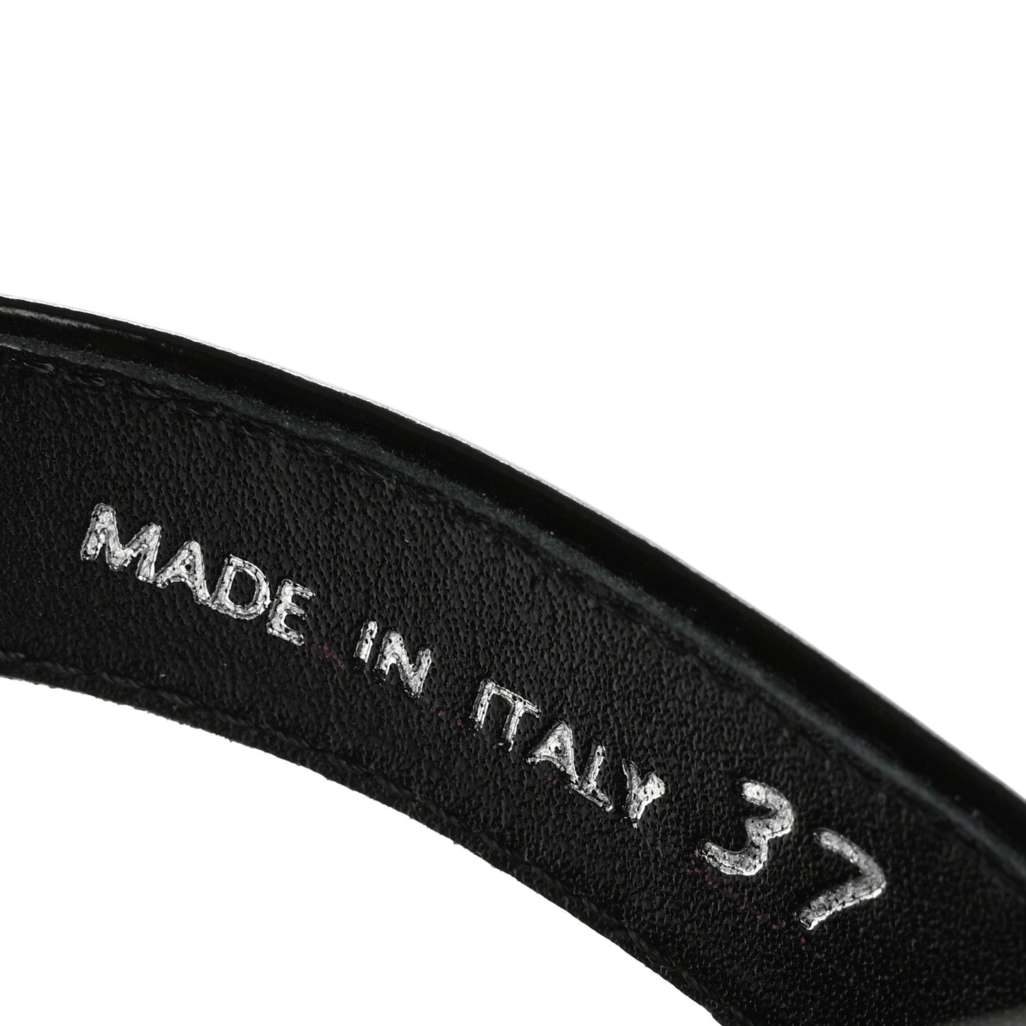 Spazzolato Monolith 55mm Sandals 37 Black