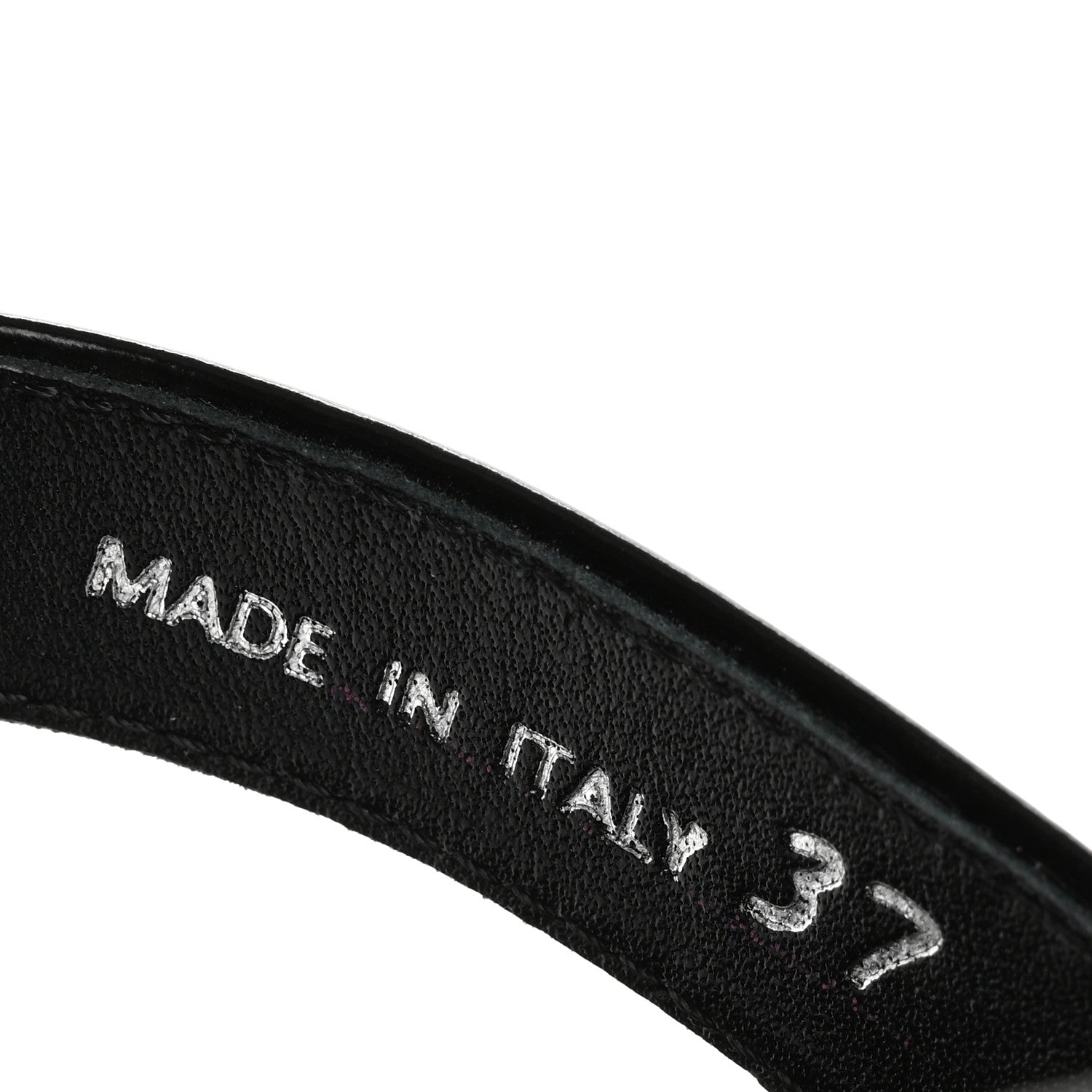 Prada Spazzolato Monolith 55mm Sandals 37 Black 9 of 9