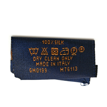 Louis Vuitton Silk Love Birds BB Bandeau Blue 4 of 4