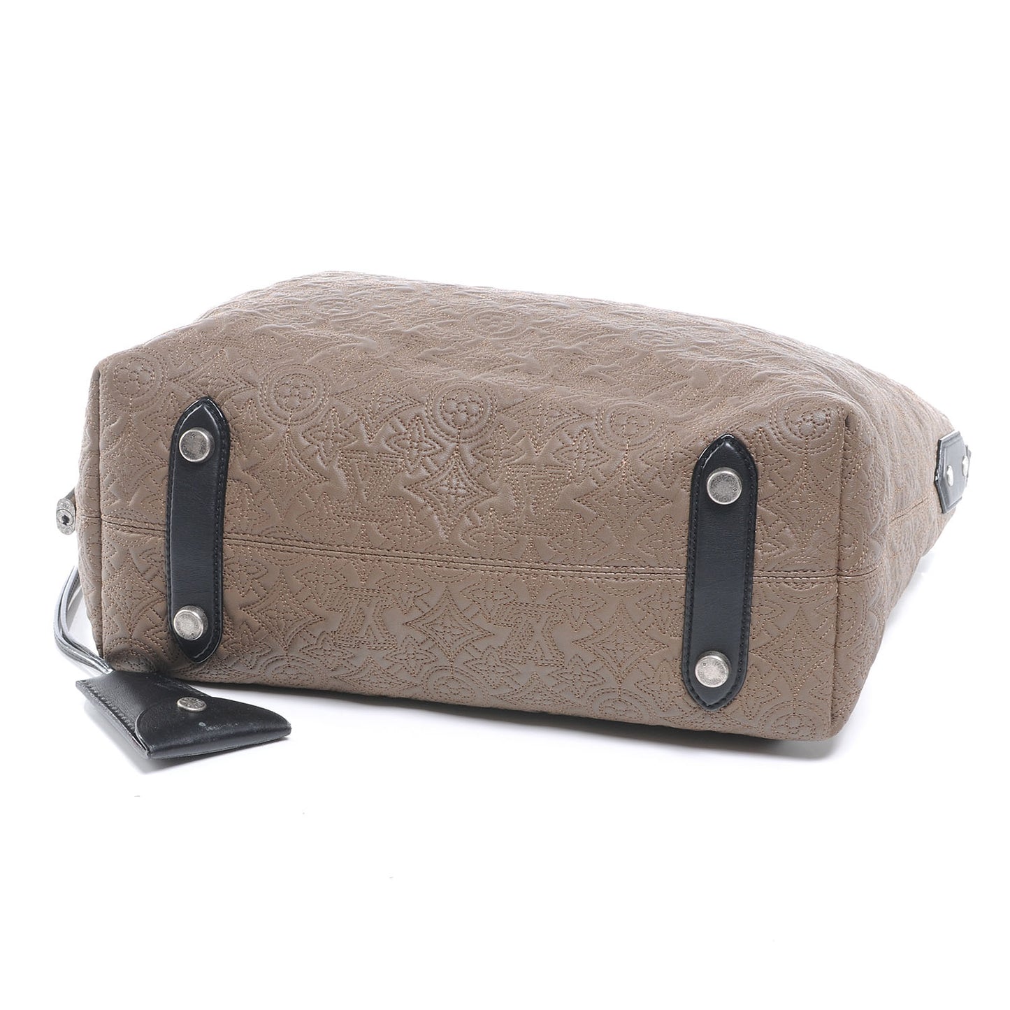 Monogram Lambskin Antheia Hobo PM Fumee