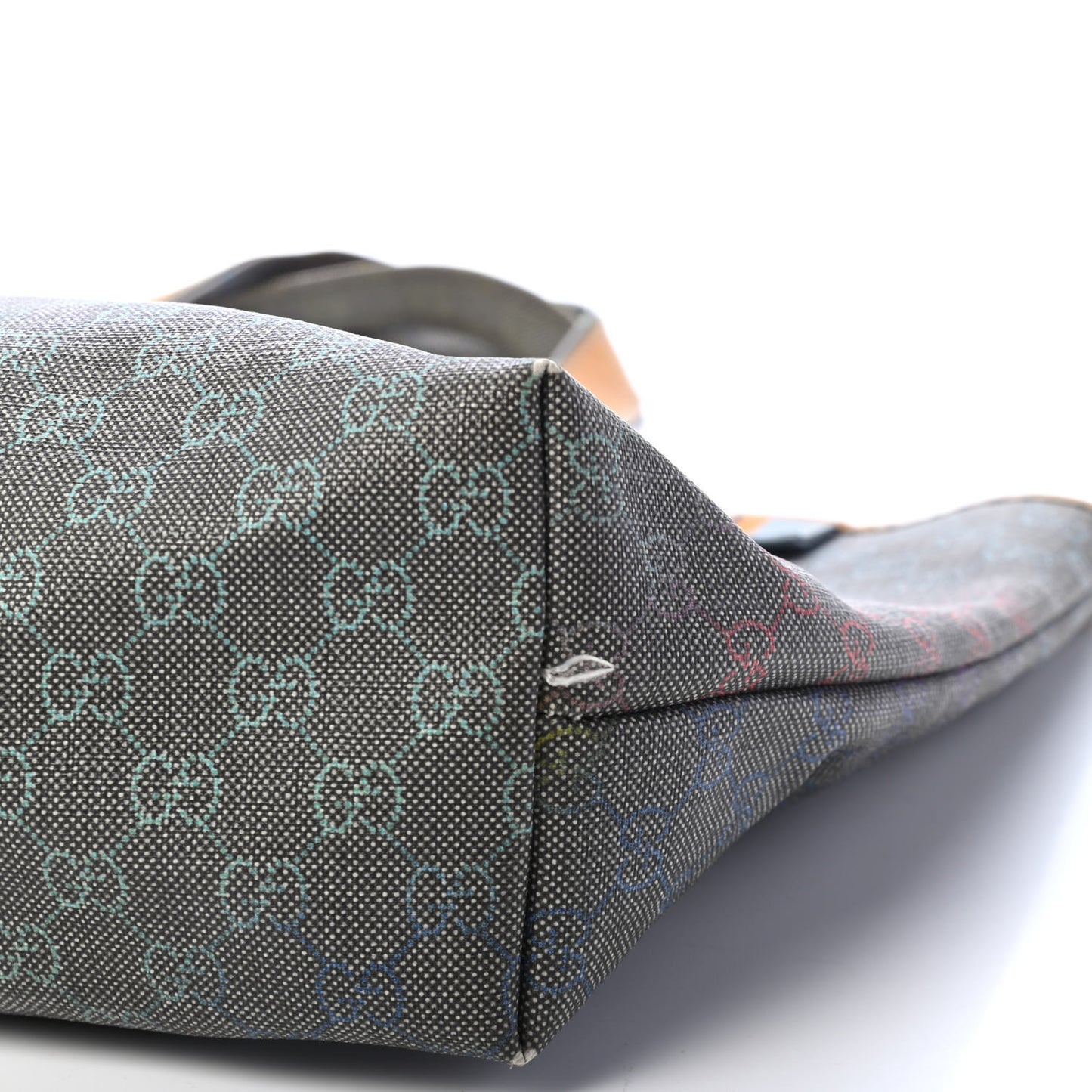 GG Plus Monogram Medium Signature Web Loop Tote Multicolor