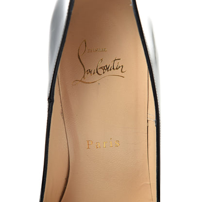 Christian Louboutin Patent So Kate 120 Pumps 37 Black 6 of 10