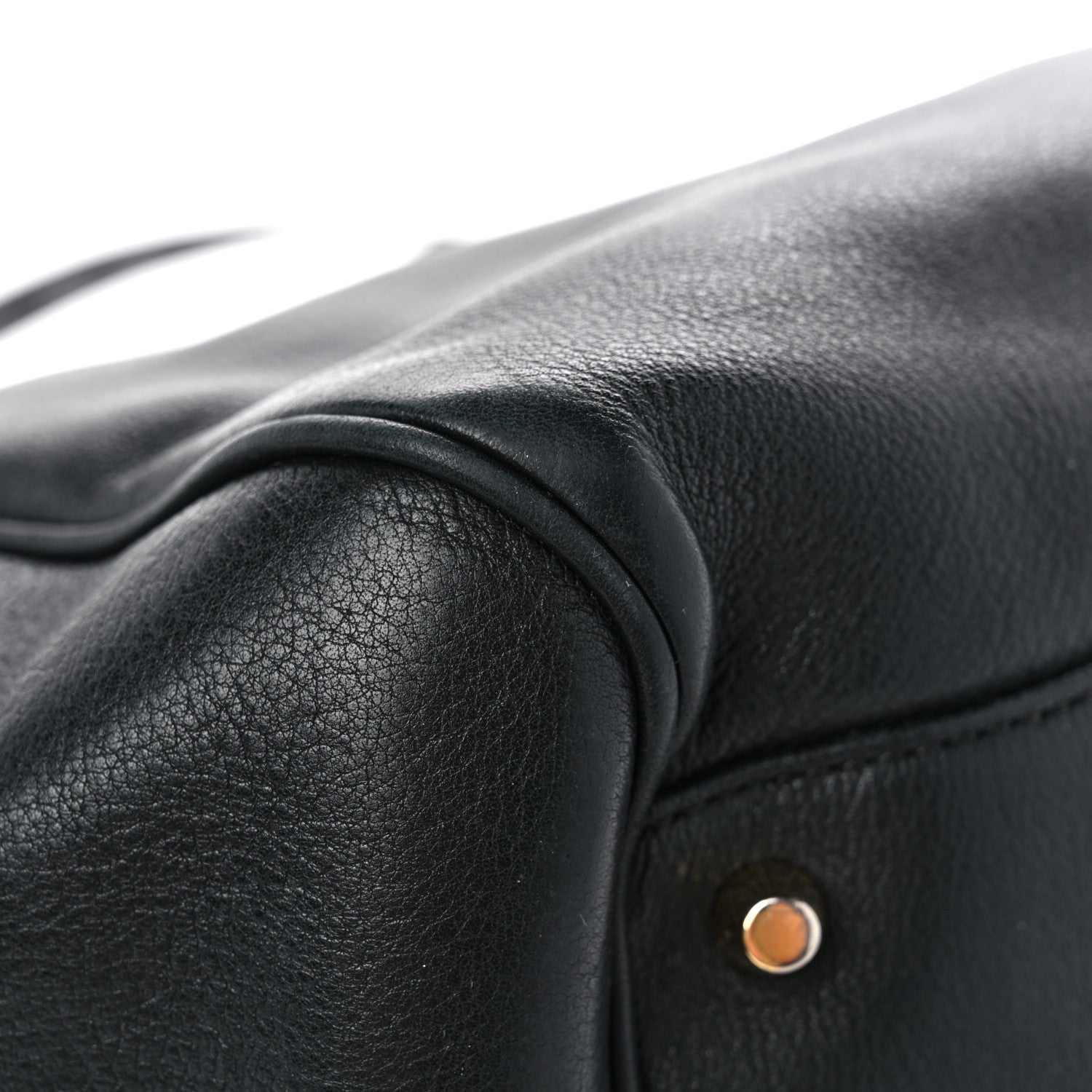 Burberry Lambskin Small Canterbury Tote Black 11 of 17