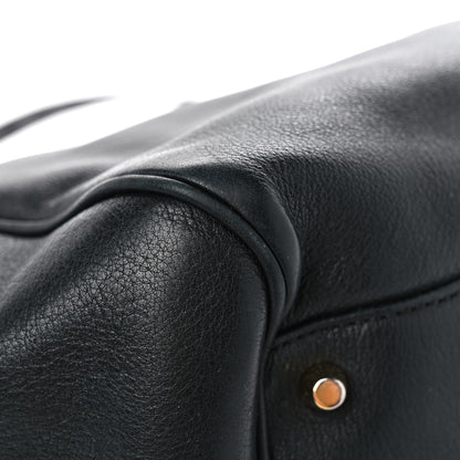 Burberry Lambskin Small Canterbury Tote Black 11 of 17
