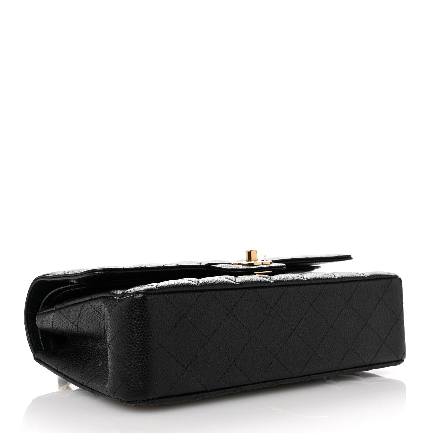 Chanel Caviar Quilted Medium Double Flap Black 4 of 10