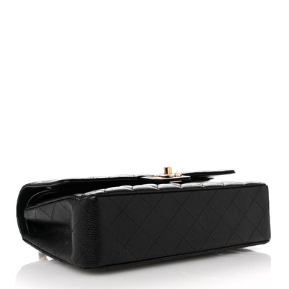 Chanel Caviar Quilted Medium Double Flap Black 4 of 10