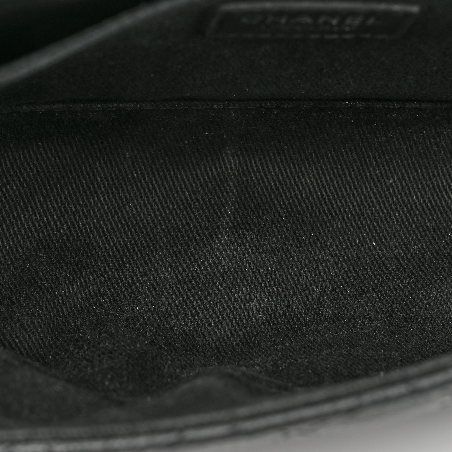 Grained Calfskin Quilted 2.55 Reissue Flap Belt Bag Clutch Black