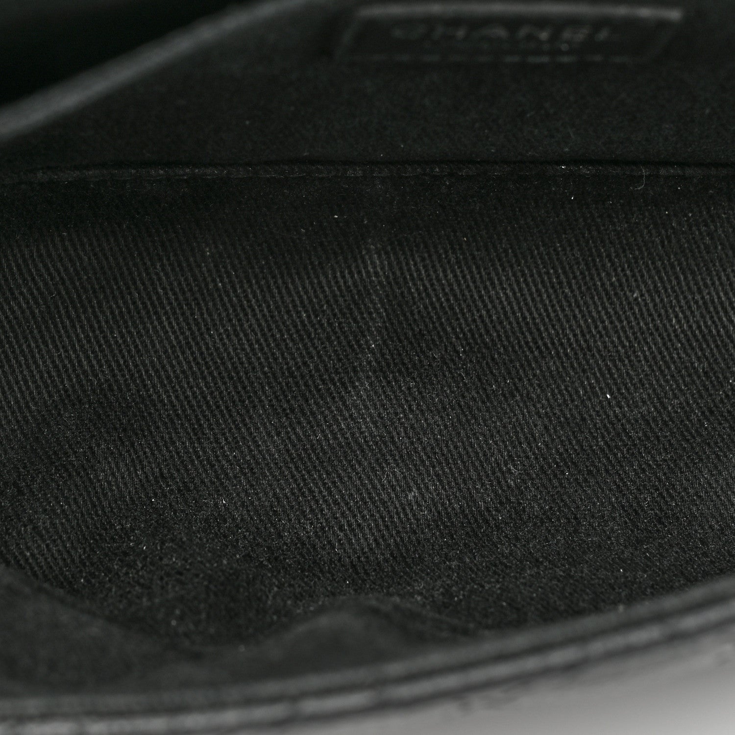 Chanel Grained Calfskin Quilted 2.55 Reissue Flap Belt Bag Clutch Black 10 of 16