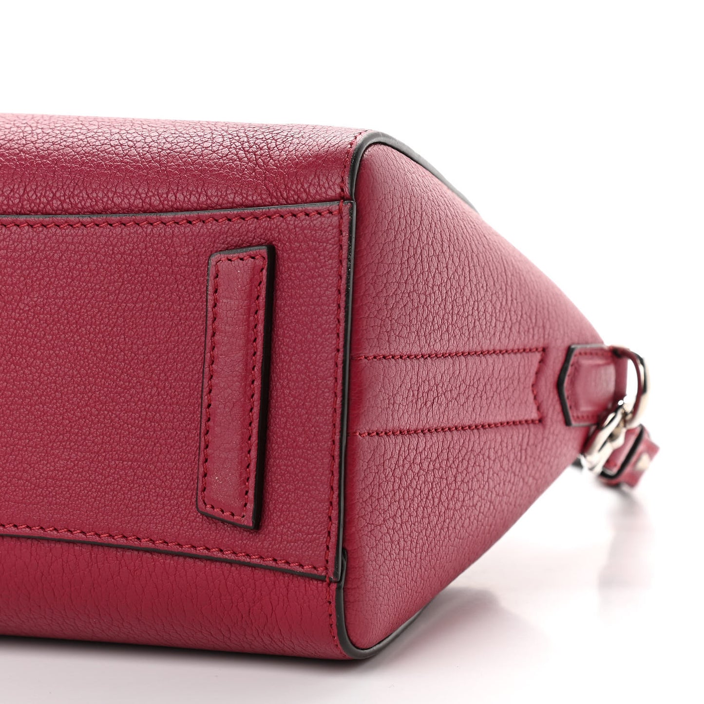 Sugar Goatskin Mini Antigona Magenta