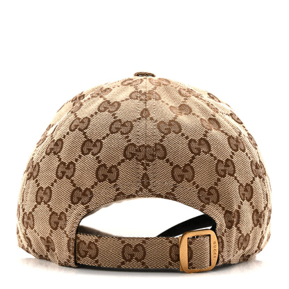 Gucci Monogram Web Baseball Hat L Beige Cocoa 6 of 8