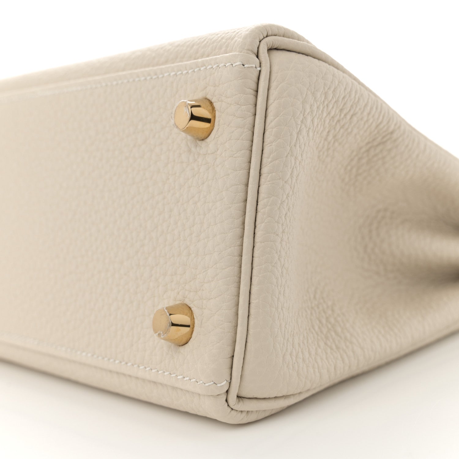 Hermes Togo Kelly Retourne 25 Craie 10 of 11