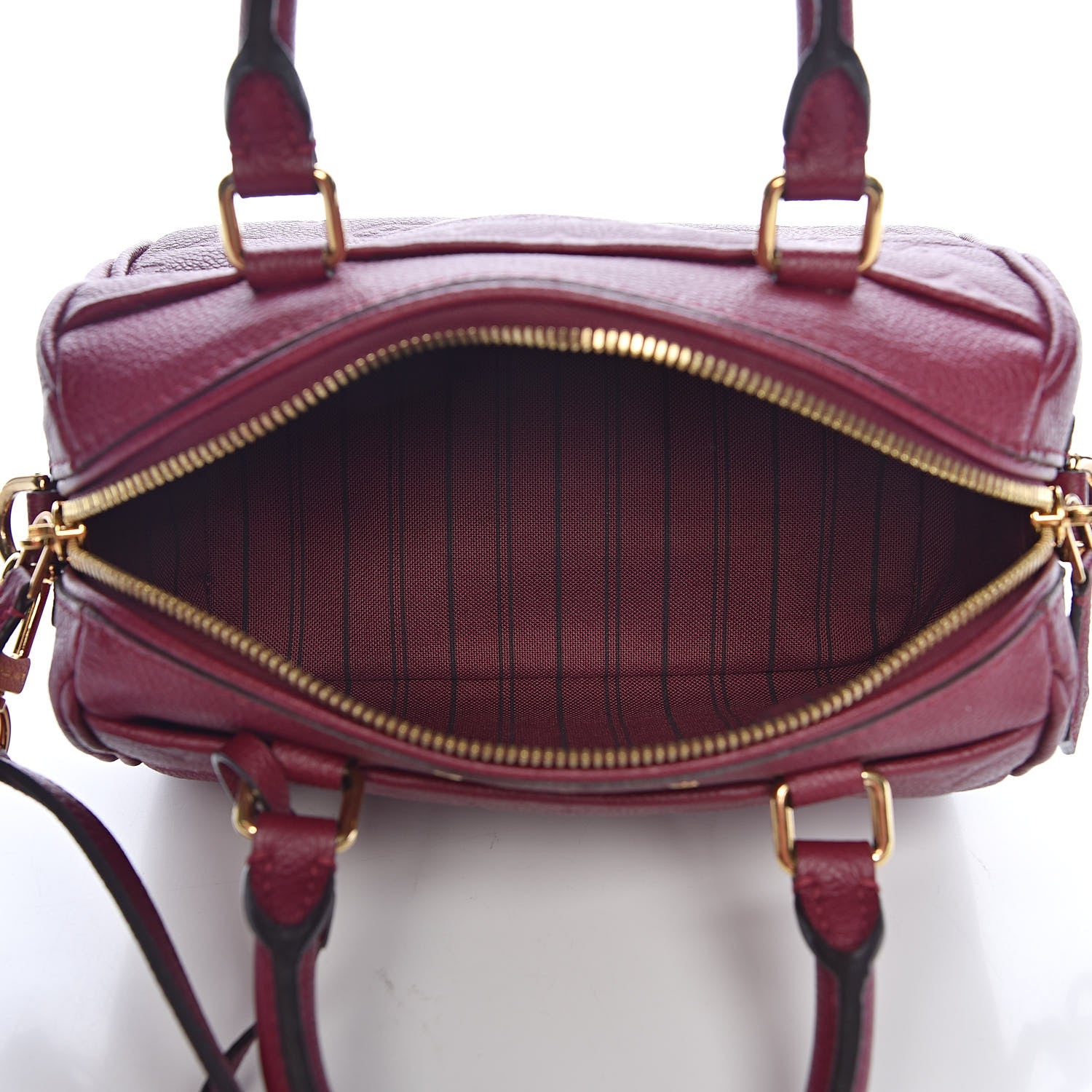 Louis Vuitton Empreinte Speedy Bandouliere 20 NM Raisin 5 of 9