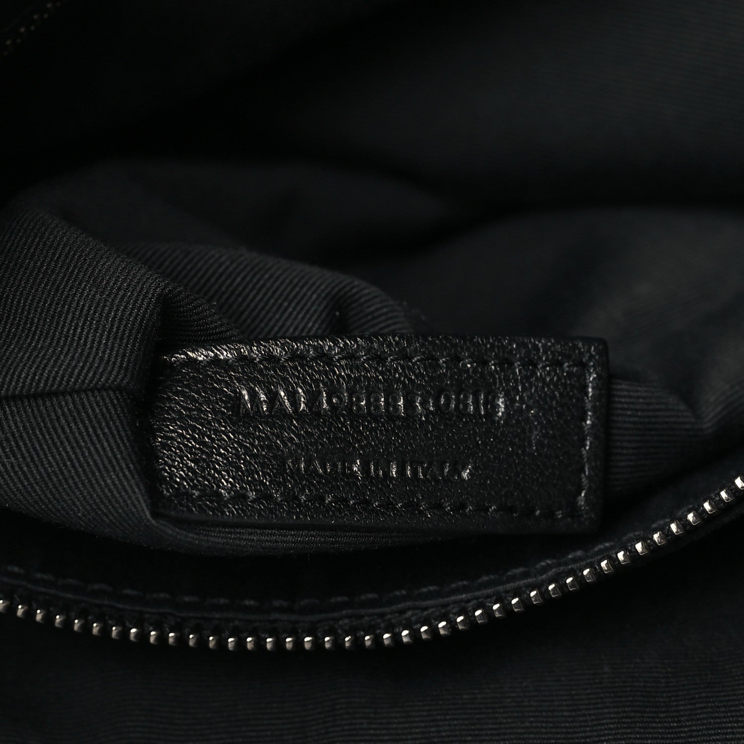 Saint Laurent Crinkled Calfskin Matelasse Monogram Large Niki Chain Satchel Black 7 of 9