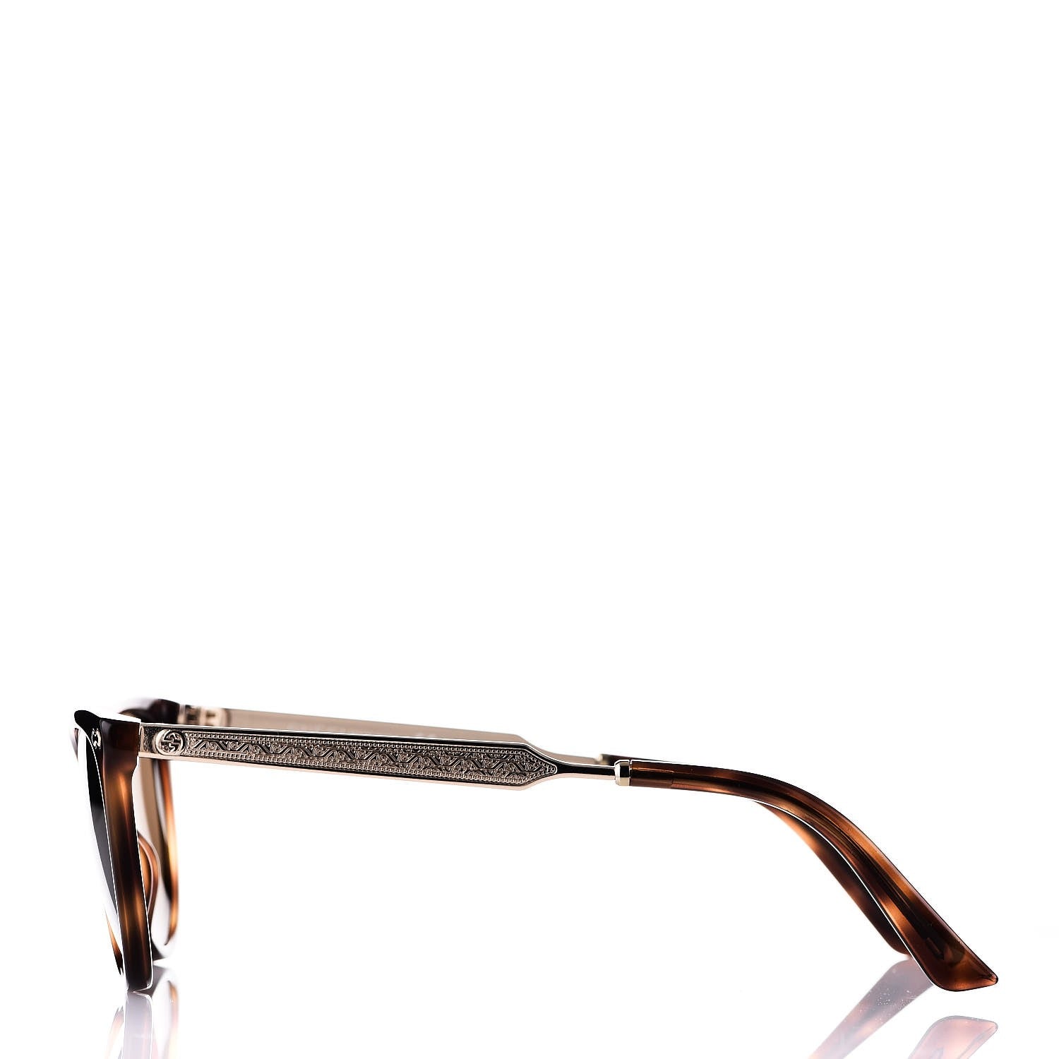 Gucci Cat Eye Sunglasses GG3818 Tortoise 3 of 7