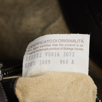 Bottega Veneta Nappa Intrecciato Parachute Bag Ebano 8 of 9