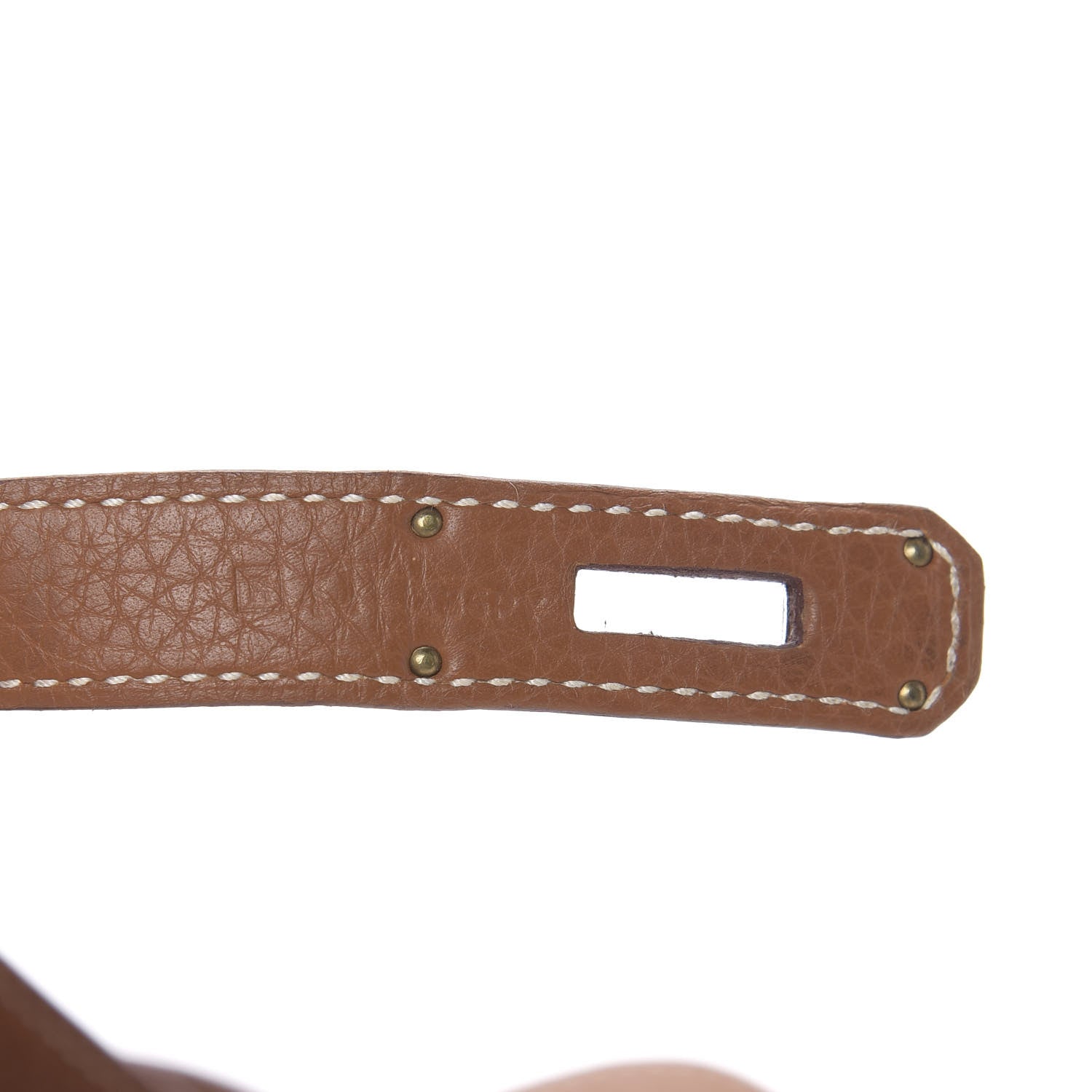 Hermes Taurillon Clemence Jypsiere 28 Gold 7 of 10