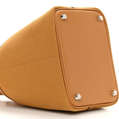 Hermes Toile Goeland Swift Cargo Picotin Lock 18 Sesame 9 of 11