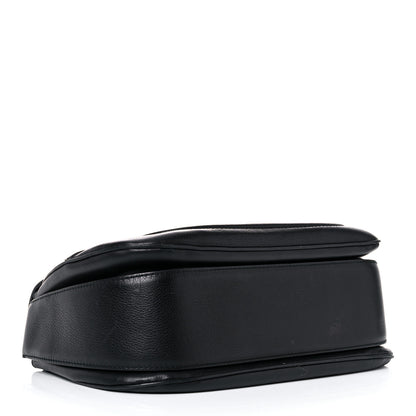 Gucci Calfskin Large New Bamboo Top Handle Bag Black 4 of 20