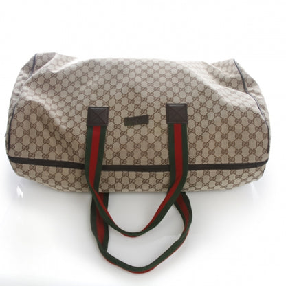 Gucci Monogram Weekender Bag 4 of 12