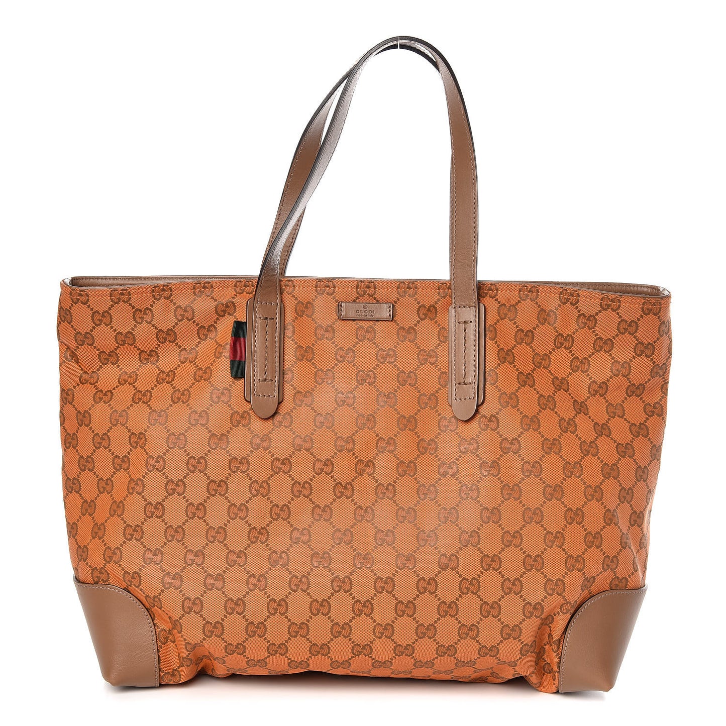 Monogram Large Original Tote Orange