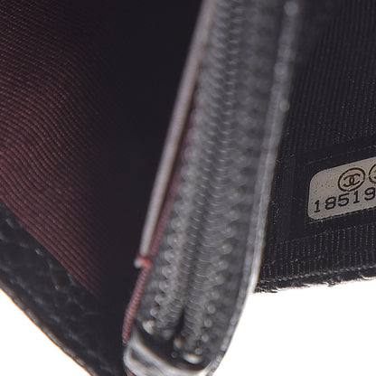 Chanel Caviar Quilted Wallet On Chain WOC Black 8 of 8