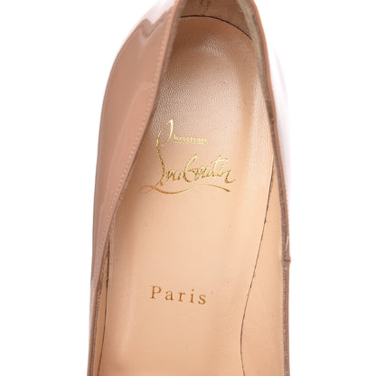 Christian Louboutin Patent So Kate 120 Pumps 39.5 Nude 7 of 12