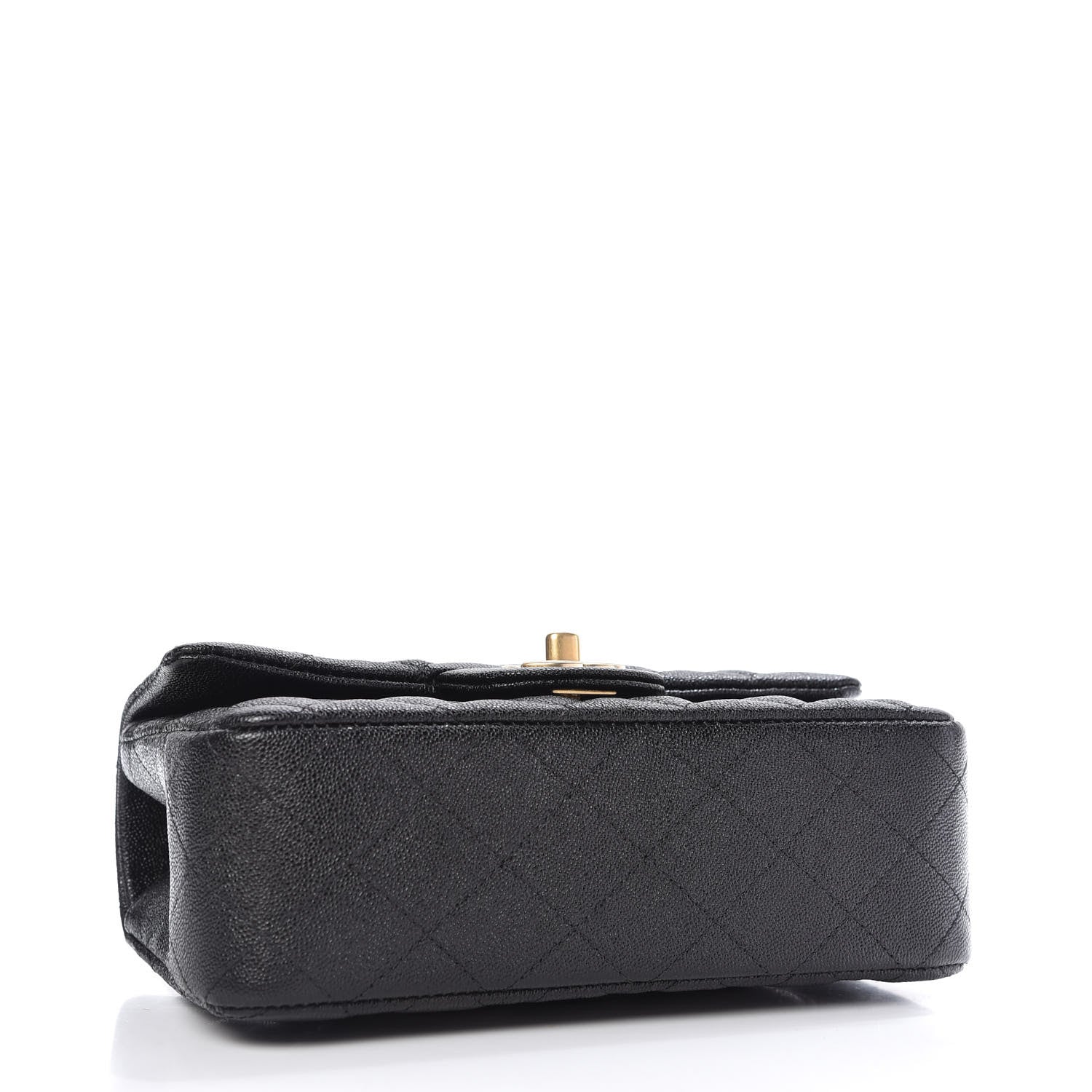 Chanel Caviar Quilted Mini Top Handle Rectangular Flap Black 4 of 11