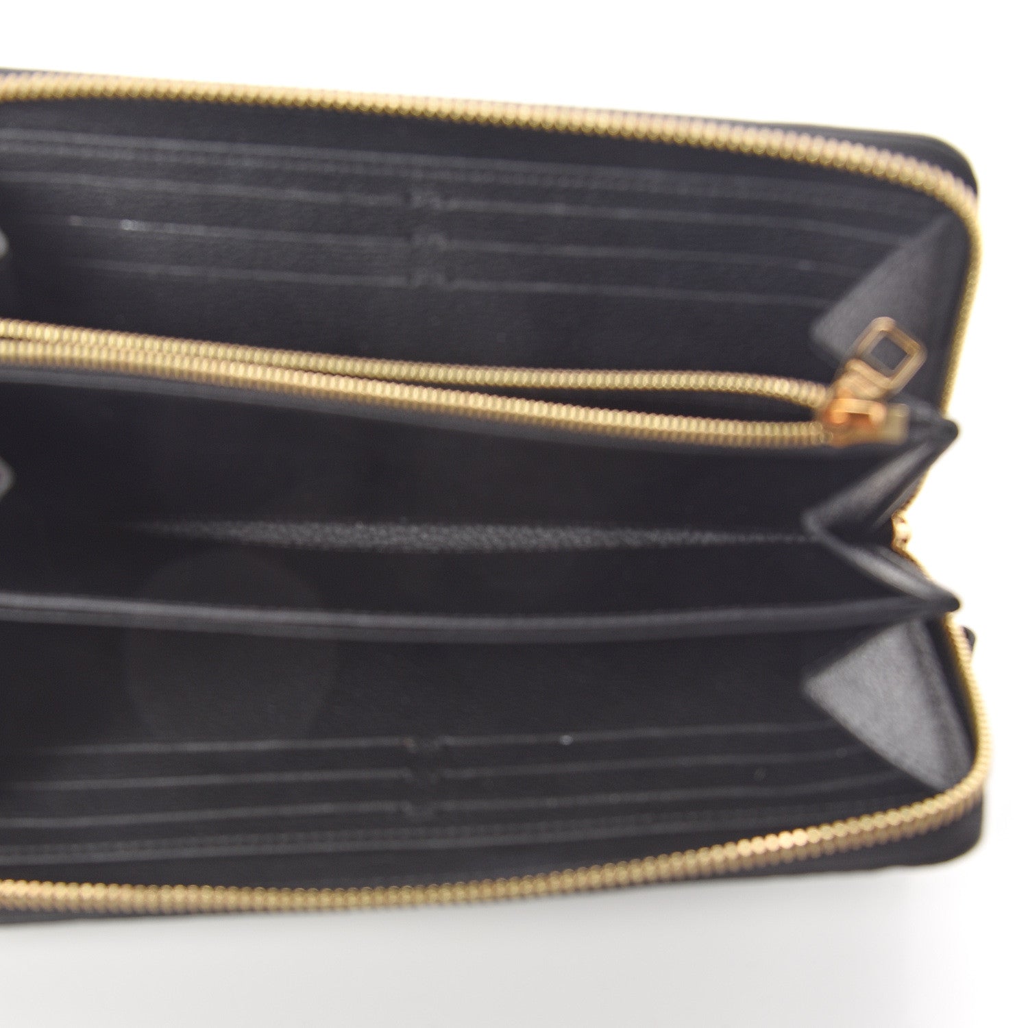 Louis Vuitton Empreinte Zippy Wallet Black 4 of 6