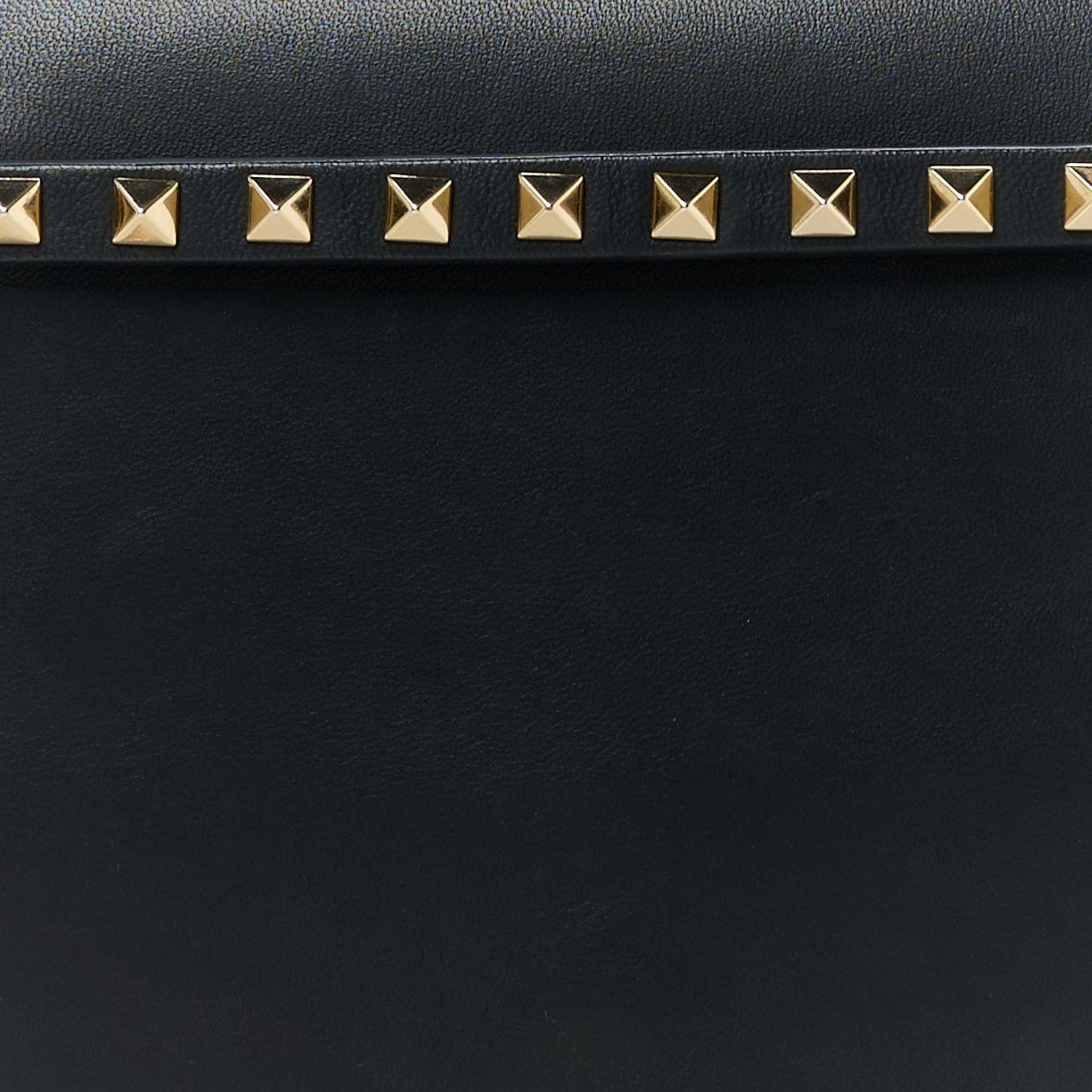 Valentino Garavani Nappa Rockstud Wristlet Clutch Black 9 of 11
