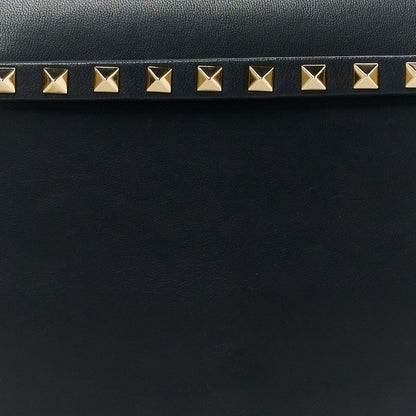 Valentino Garavani Nappa Rockstud Wristlet Clutch Black 9 of 11