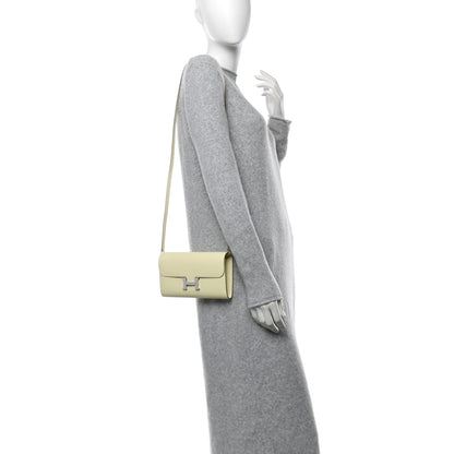 Hermes Epsom Constance Long Wallet To Go Wallet Jaune Milton 2 of 12