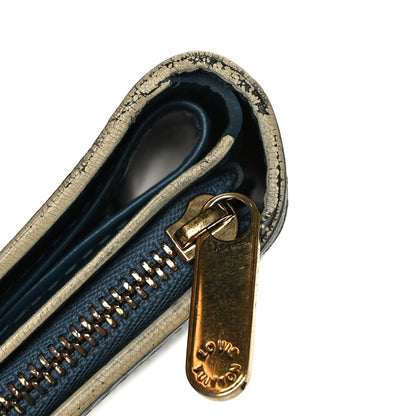 Louis Vuitton Suhali Compact Zipped Wallet Blue 8 of 9