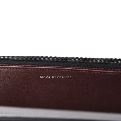 Chanel Lambskin Quilted Wallet On Chain WOC Black 9 of 12