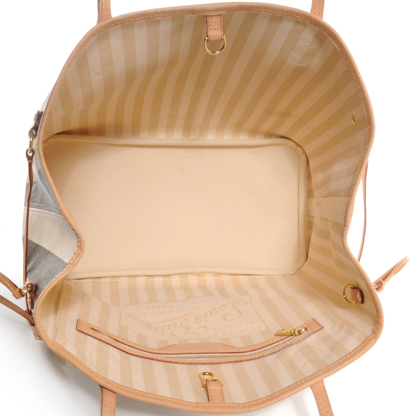 Monogram Rayures Neverfull MM