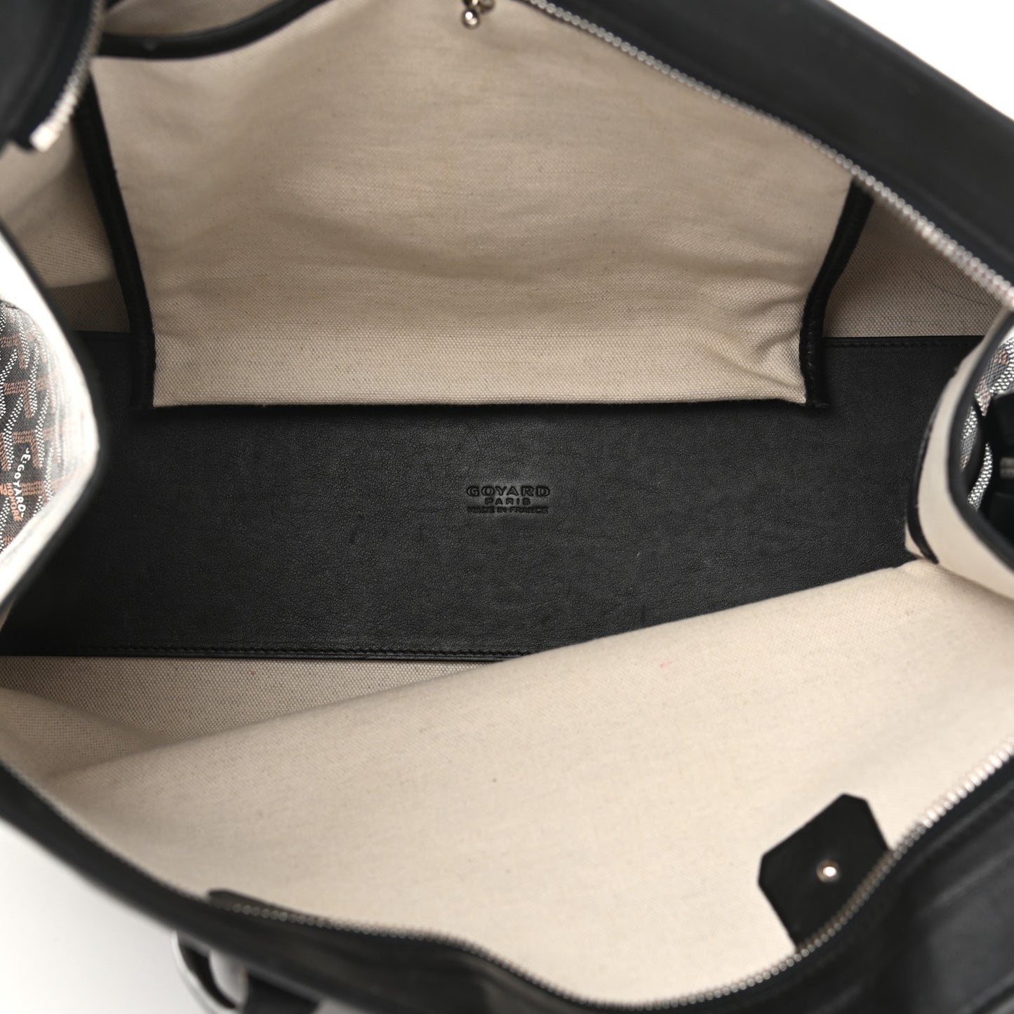 Goyardine Marquises Tote Black