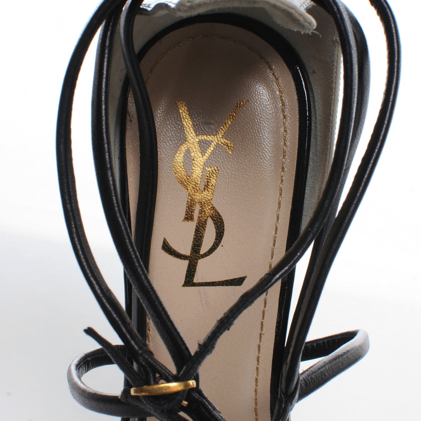 Leather Lola Strappy Heels 38