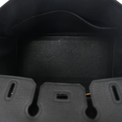 Hermes Togo Birkin 25 Black 5 of 10