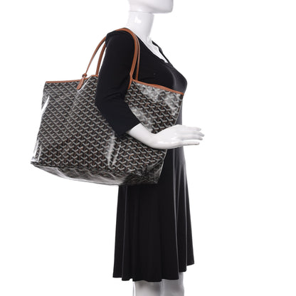 Goyard Goyardine Saint Louis GM Black Gold 2 of 10