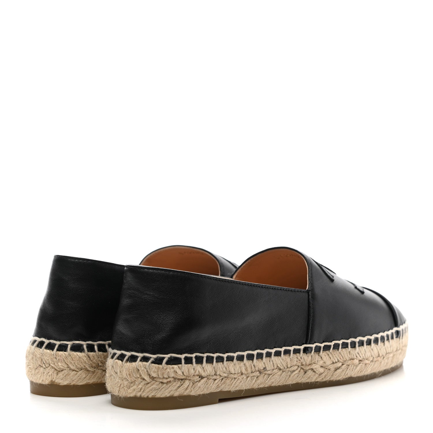 Chanel Lambskin CC Espadrilles 39 Black 4 of 11