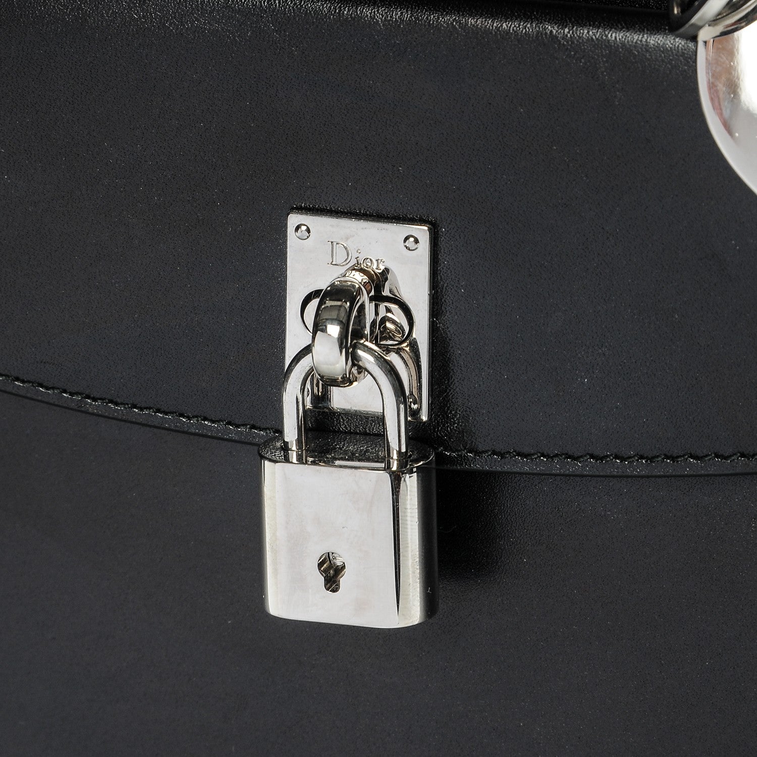 Christian Dior Calfskin Large Lady Dior Pockets Black 11 of 11