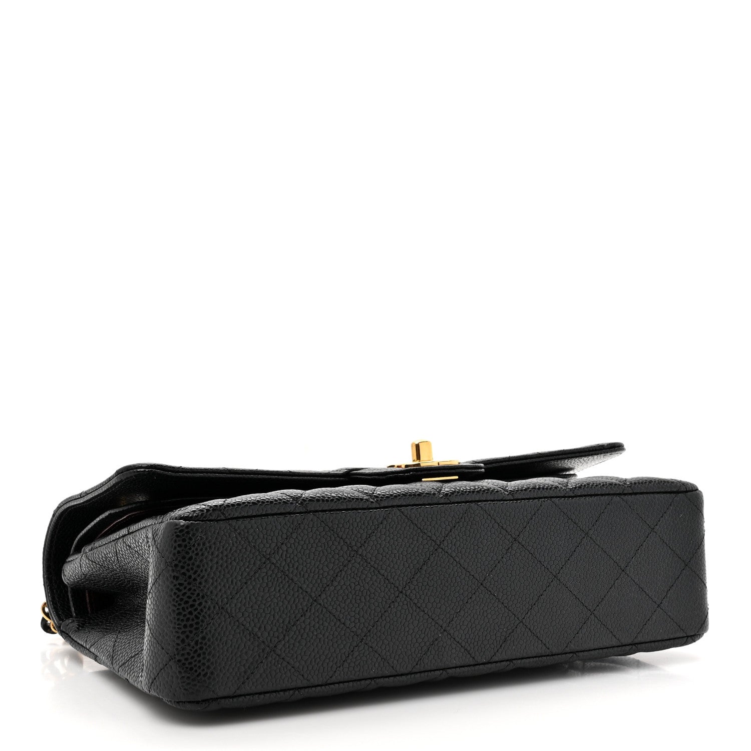 Chanel Caviar Quilted Medium Double Flap Black 4 of 11