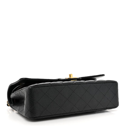 Chanel Caviar Quilted Medium Double Flap Black 4 of 11