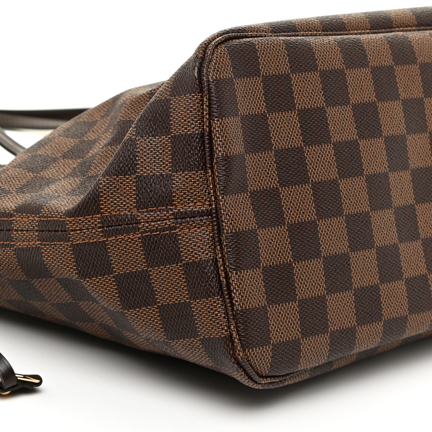 Damier Ebene Neo Neverfull MM Rose Ballerine
