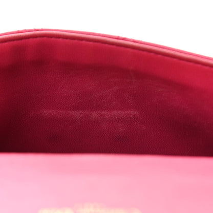 Christian Dior Lambskin Cannage Miss Dior Promenade Pouch Fuchsia 10 of 16