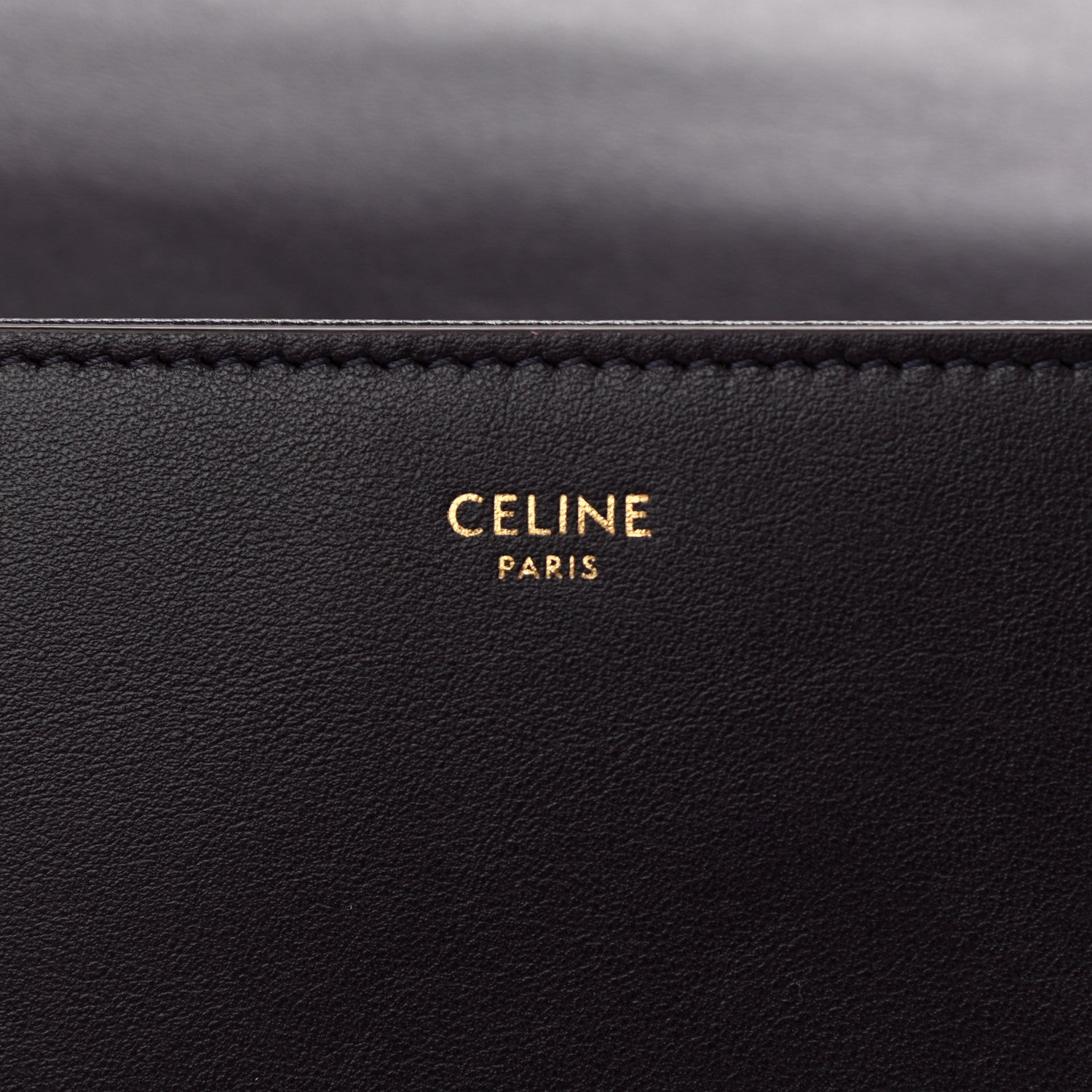 Celine Smooth Calfskin Medium Tabou Aubergine 6 of 12
