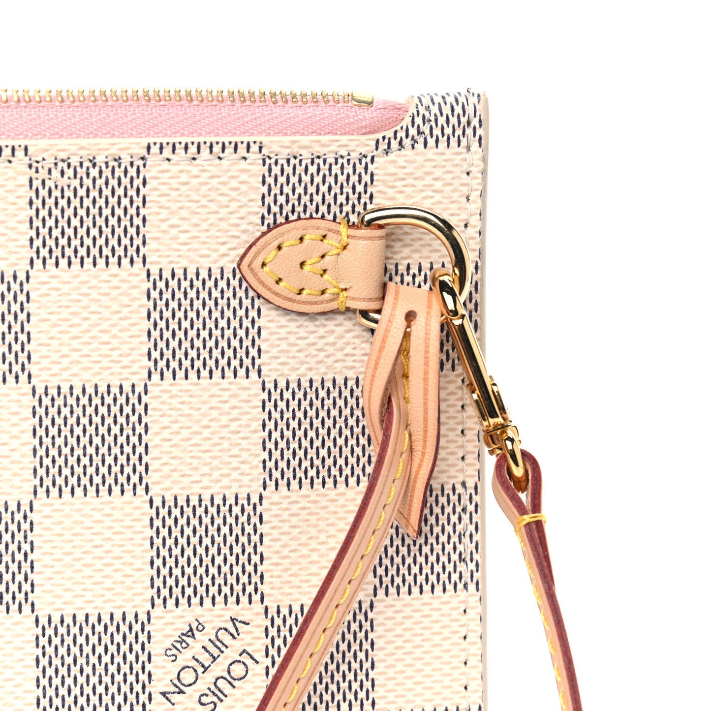 Damier Azur Neverfull MM GM Pochette Rose Ballerine