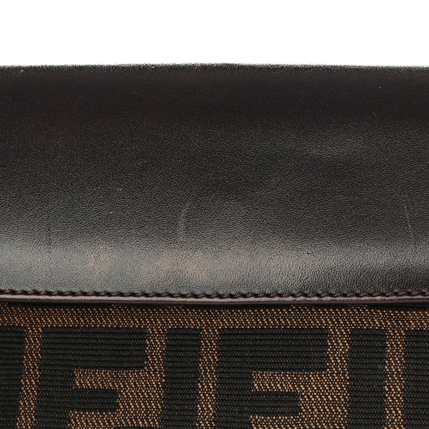 Zucca Calfskin Continental Flap Wallet Tobacco