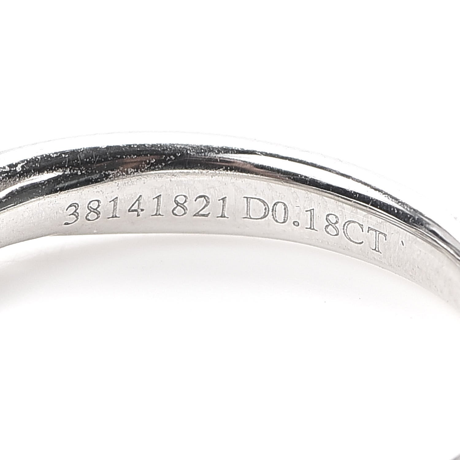 Tiffany Platinum Diamond .18ct Harmony Solitaire Engagement Ring 49 5 4 of 5